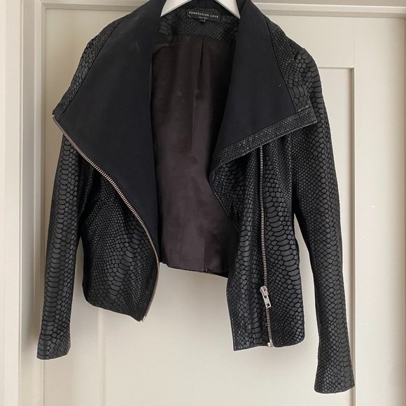 GENERATION LOVE LEATHER JACKET SIZE XS - Picture 1 of 7